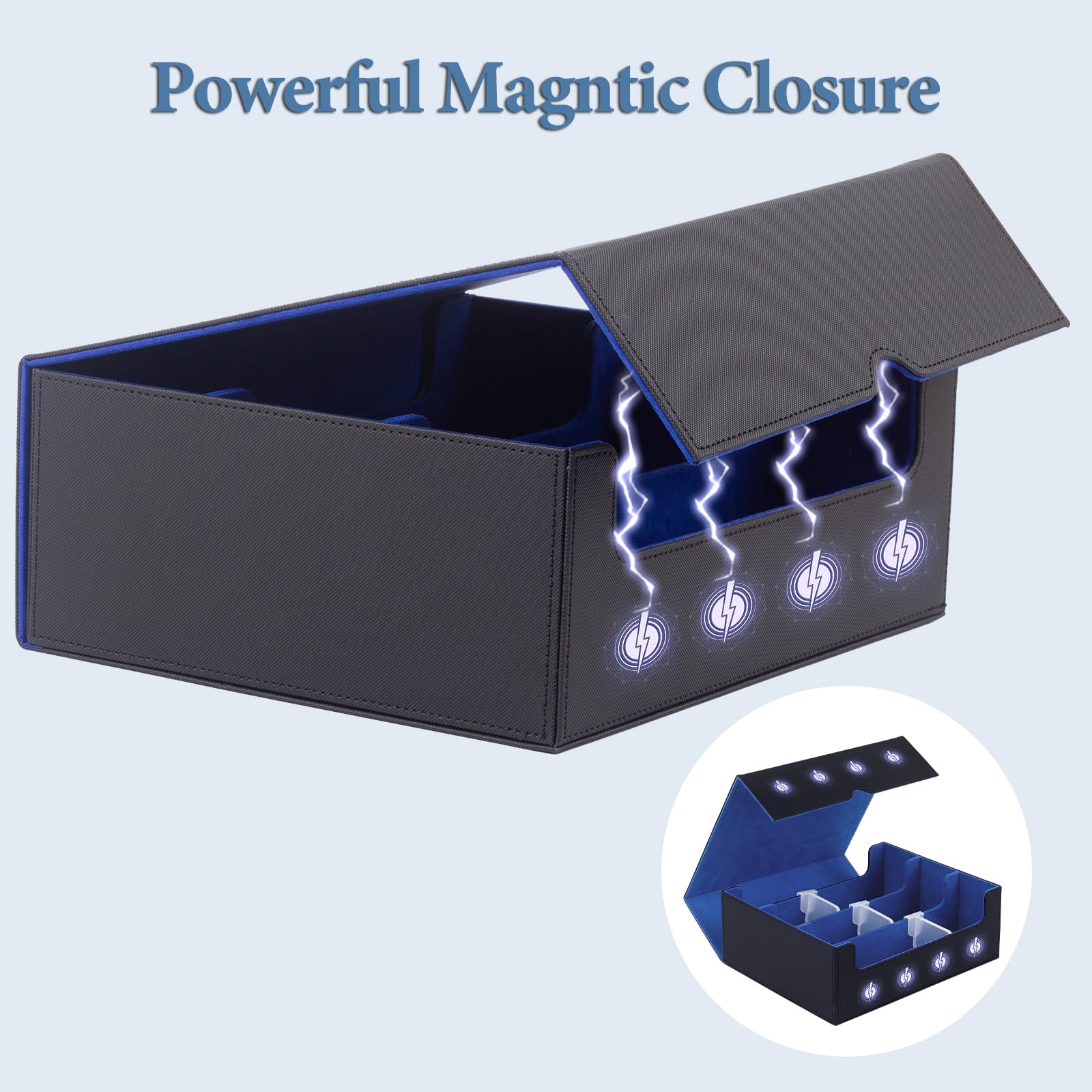 Leren Magnetische Pashouder Magsafe Zwart - Barneys Leather