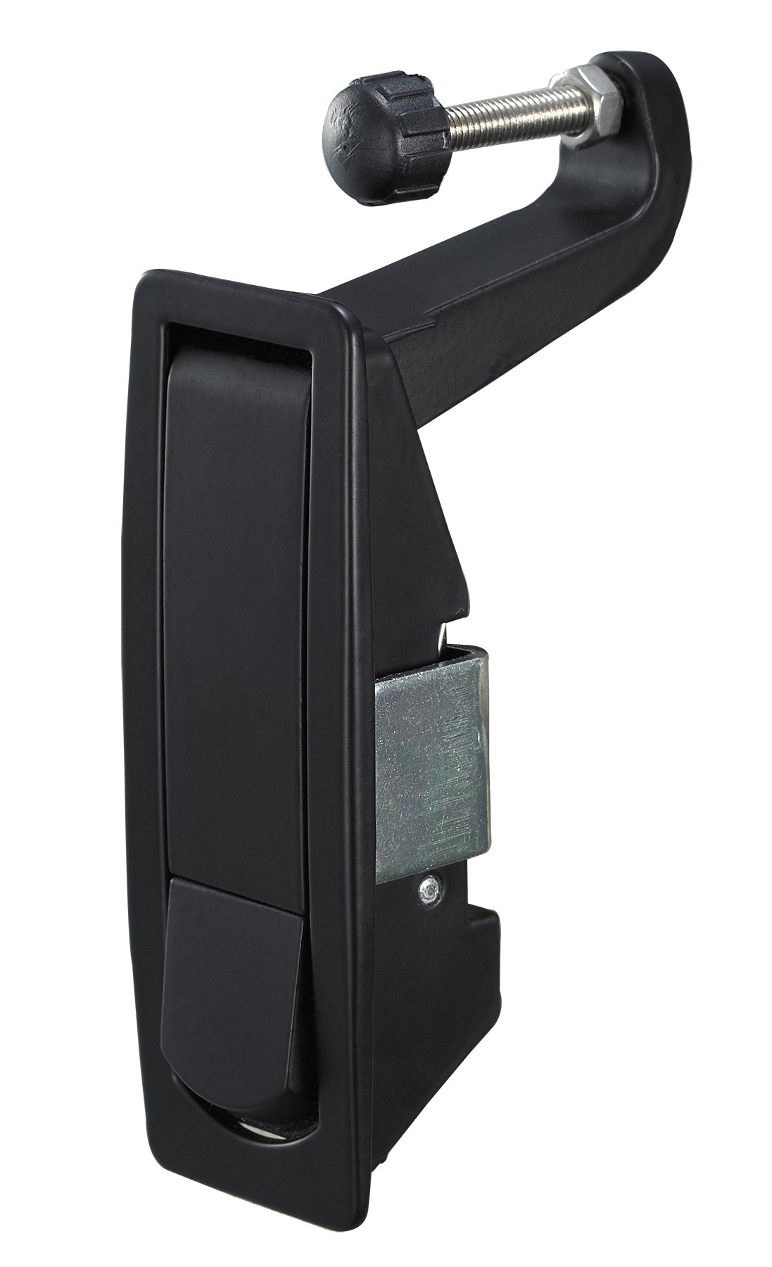 Southco E3-19-15 Series Vise Action Powder Coated Zinc Alloy Tool Operated Compression Latch, Non-Locking, 0.45