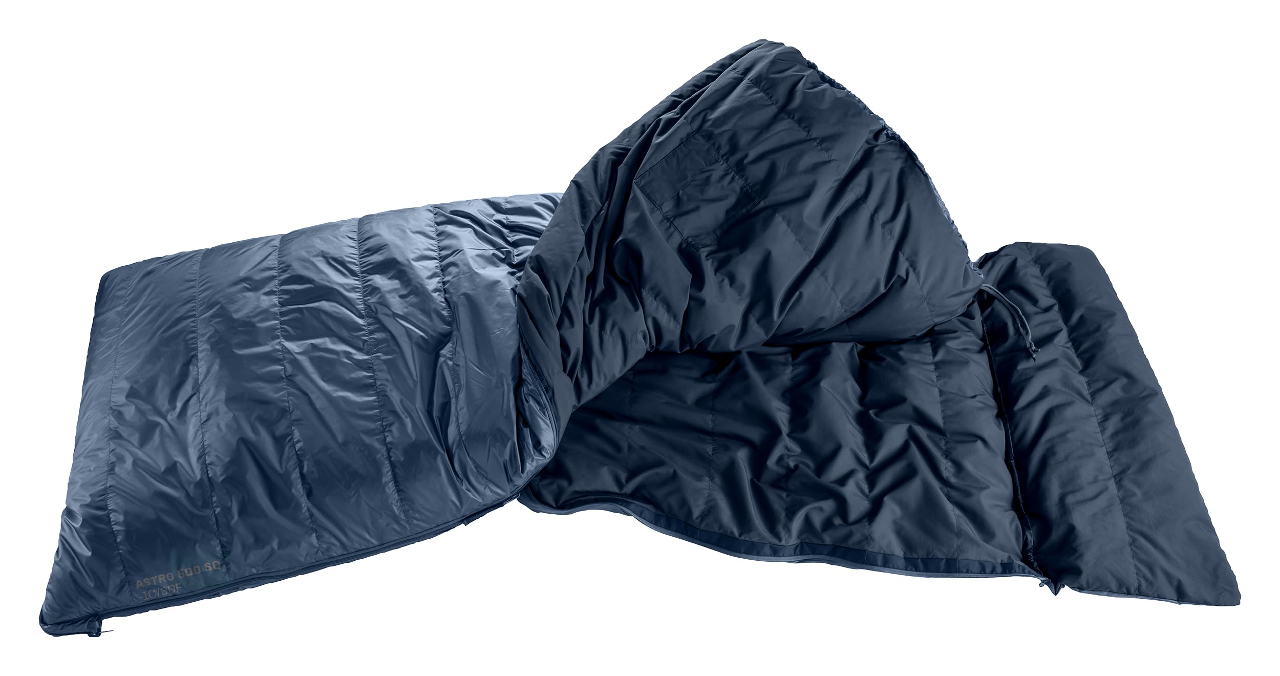 deuter Astro 500 SQ -1C/30F Saco de Dormir de plumón, Saco de Dormir de Manta