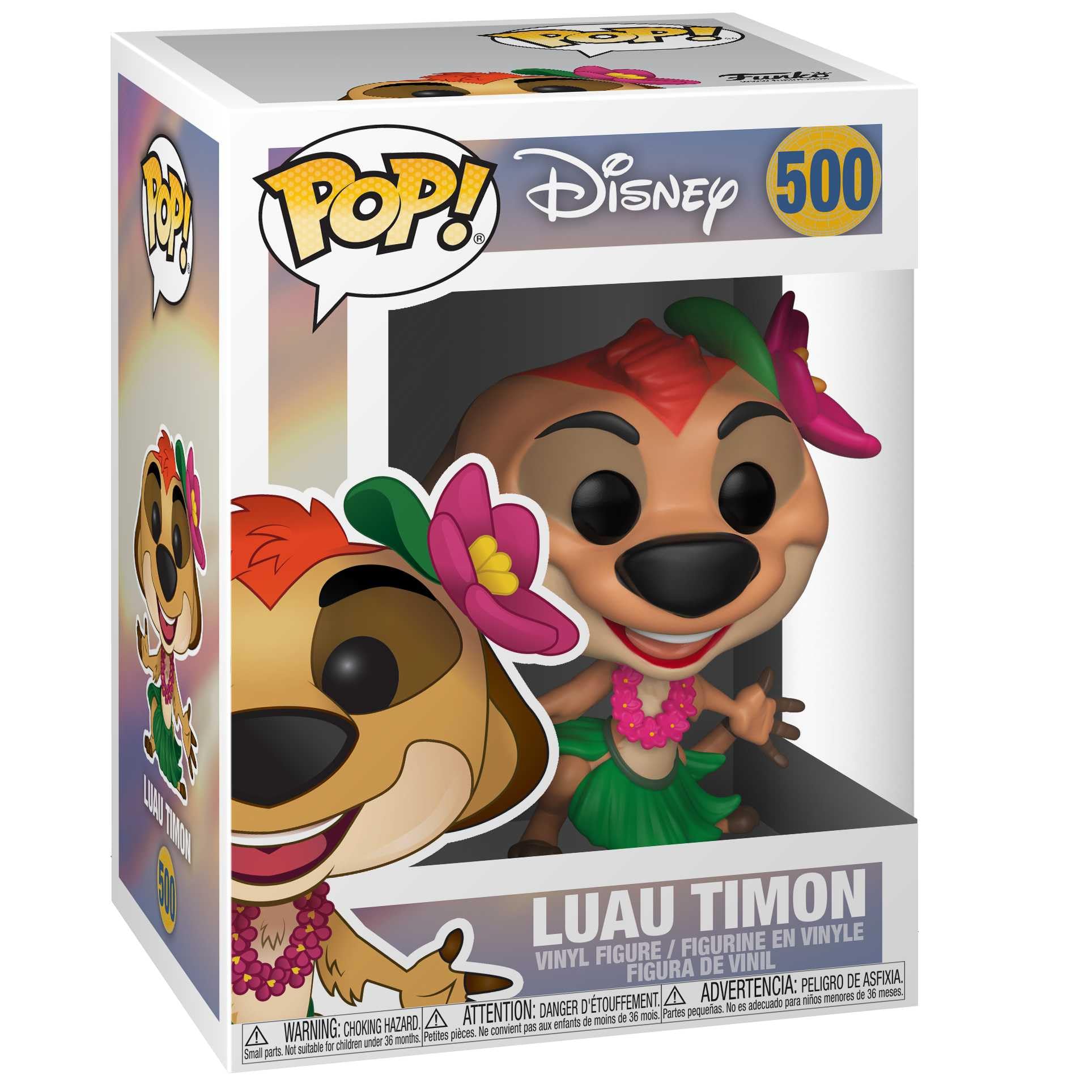 Funko Pop! Vinyl: Disney: The Lion King: Luau Timon, Multi - Figuras Miniaturas Coleccionables para Exhibición - Idea De Regalo - Mercancía Oficial - Juguetes para Niños Y Adultos - Fans De Movies