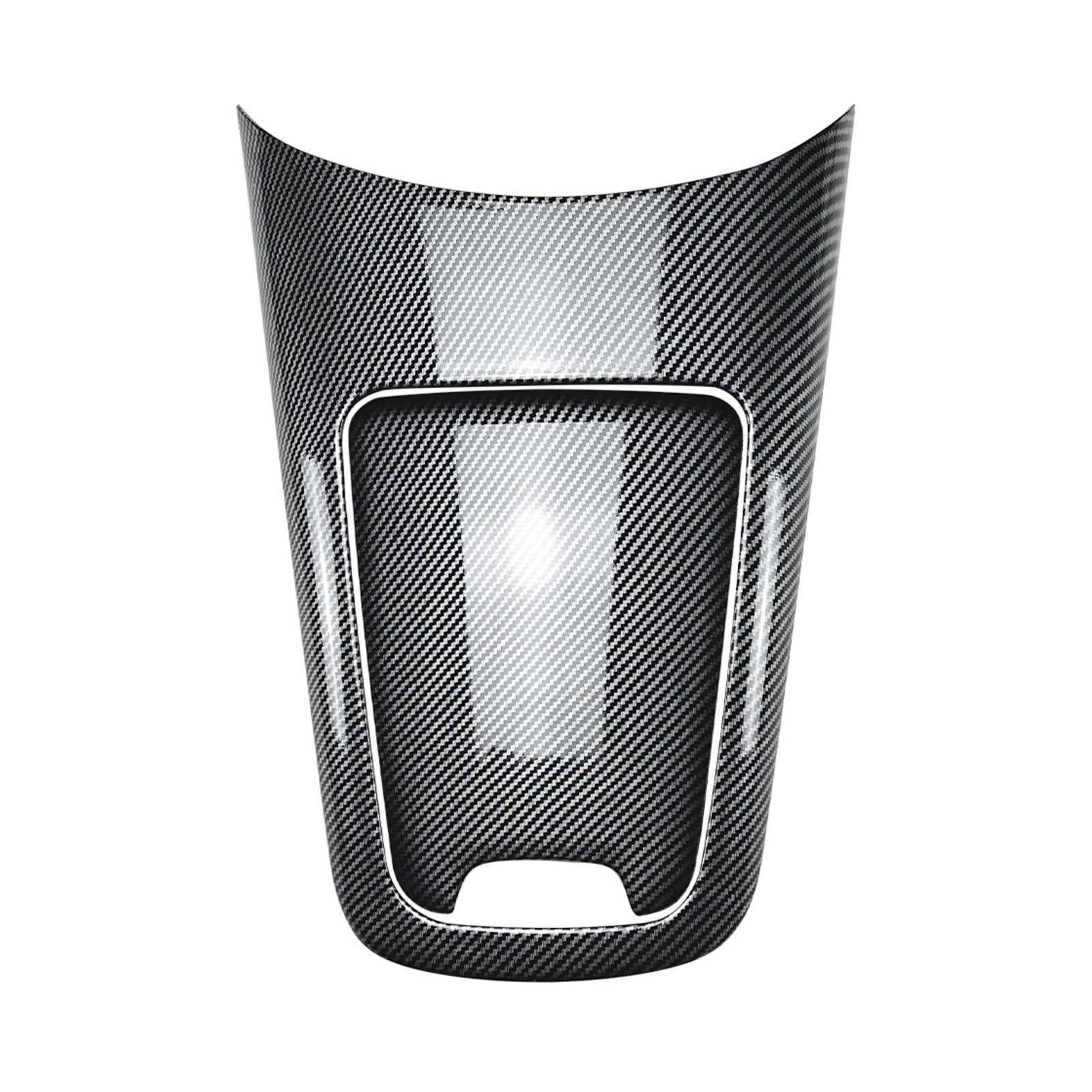 Car Interior Trim Covers For Benz For E-Class For W214 For E260 For E300 2024+ Center Console Storage Box Cigarette Ashtray Holder Cover Trim Sticker(Carbon look)