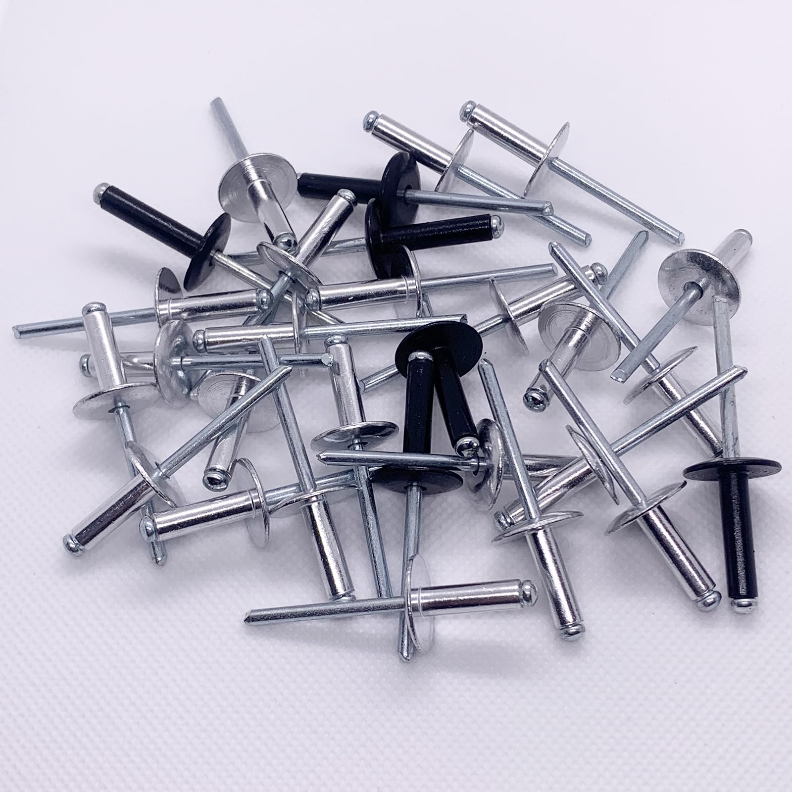 Black Aluminum Blind Rivets - 50 Pack -3