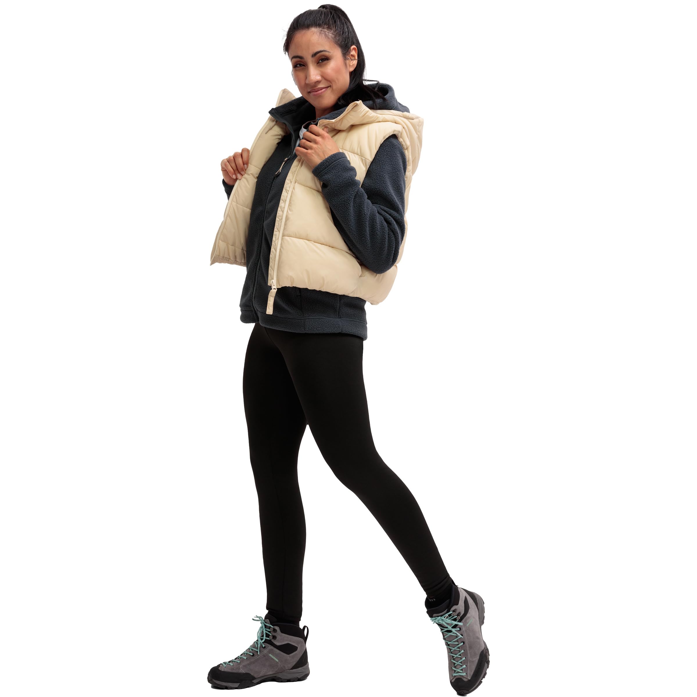 Maier Sports Damen WinterWrap Tights, Black, M
