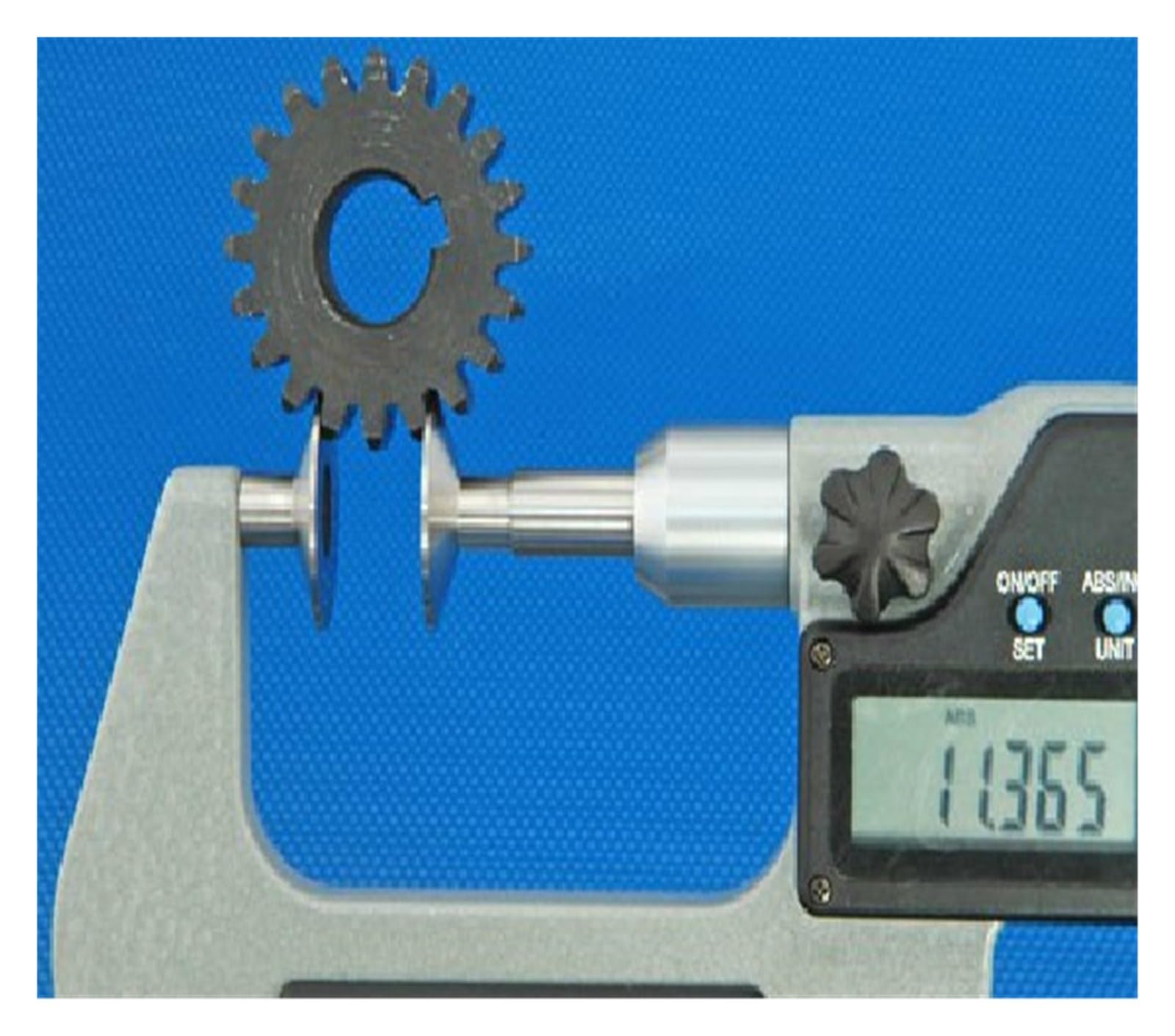 Suwmiarka Cyfrowa, Elektroniczny mikrometr dyskowy IP65 0-25 mm Wodoodporny 0,001 Nieobrotowe wrzeciono 0-1 cala Szybki pomiar 145-01-0