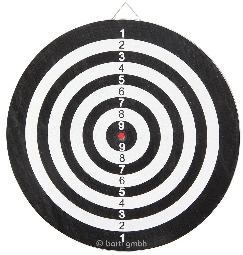 Gioco di Freccette out of The Blue 63/3029 con 6 Freccette, 36.5 cm, Multicolore