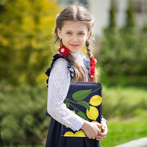 Miniatura 5 de Lemon Leaves Card Binder 400 Pockets Trading Card Storage Binder Album with Sleeves Zipper Card Collection Holder Folder for Game Cards Sleeved