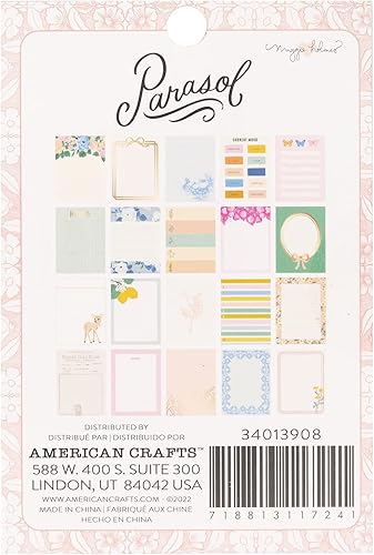 Miniatura 2 de AMERICAN CRAFTS PAD PARA TARJETA DEL Parasol 3X4, Multi