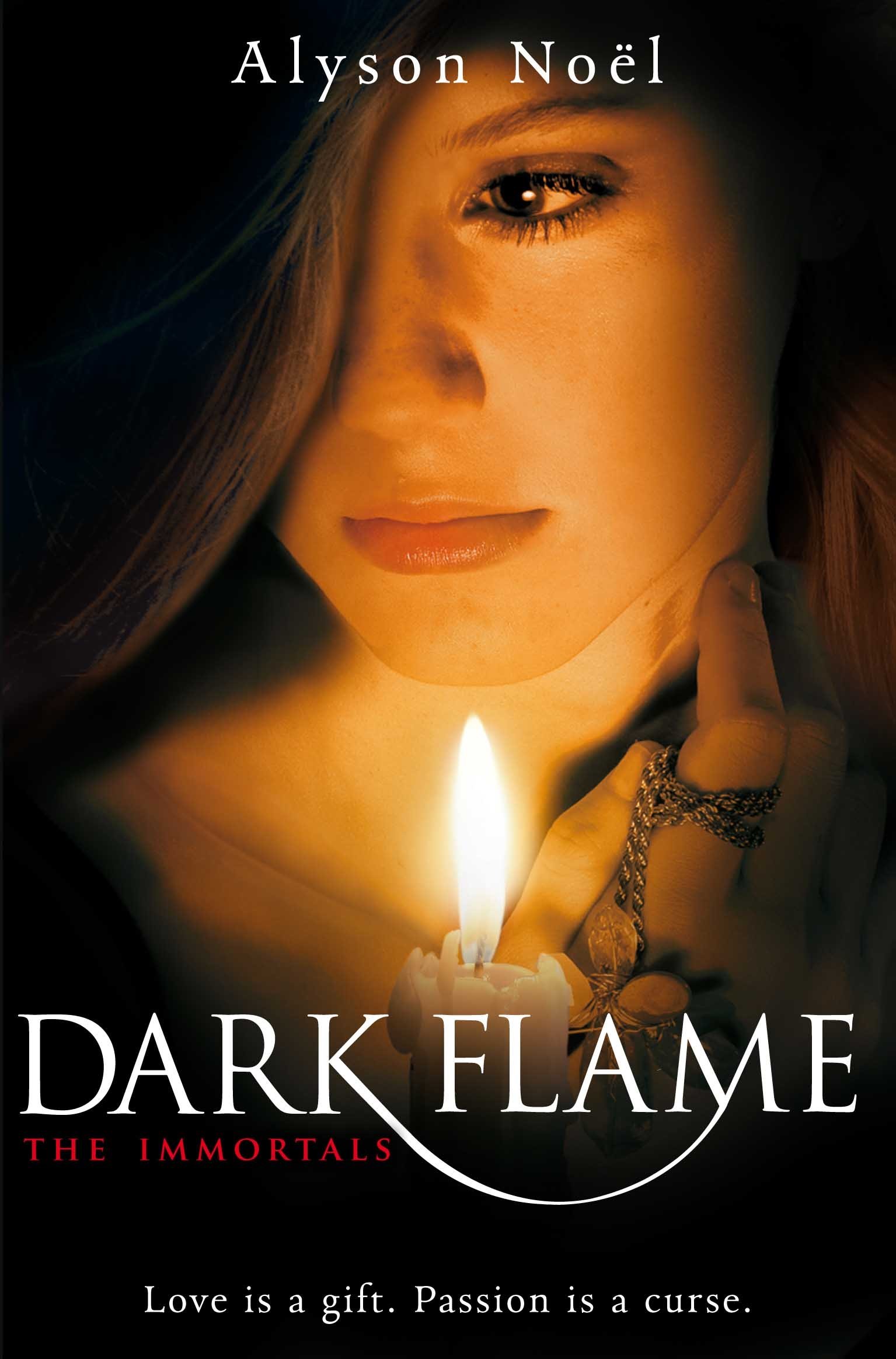4 Alyson Noel Book Bundle Dark Flame Night Star Shadowland Everlasting Immortals
