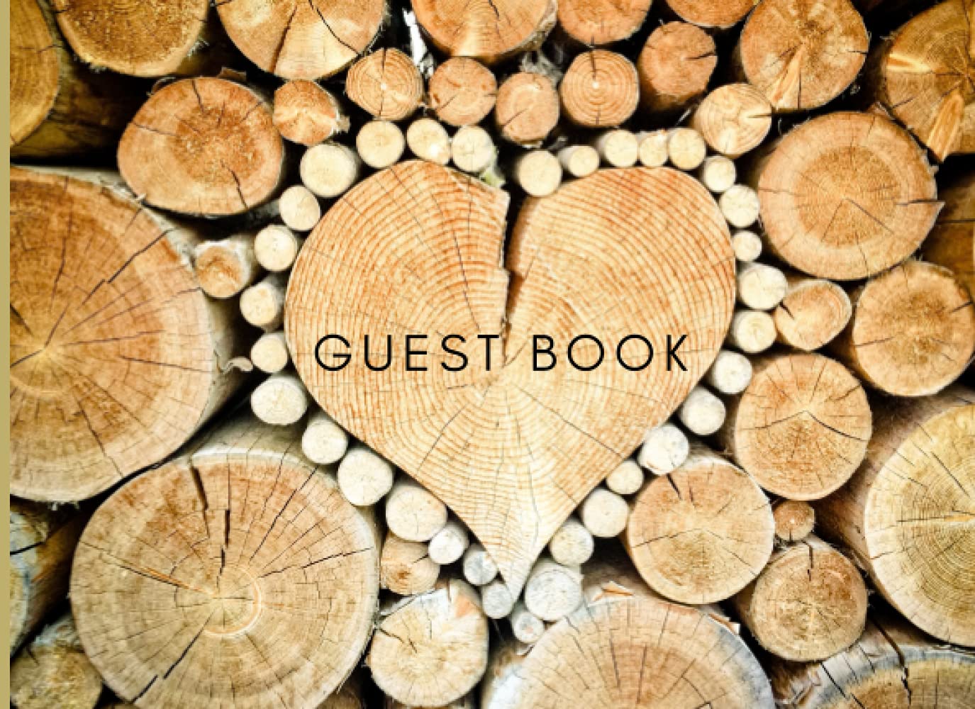 Guest Book: Guest Book for Vacation Rental, Mountain Home, Cabin,Bed and Breakfast, Airbnb, VRBO, Guest House, Motel and Hotel Log Book