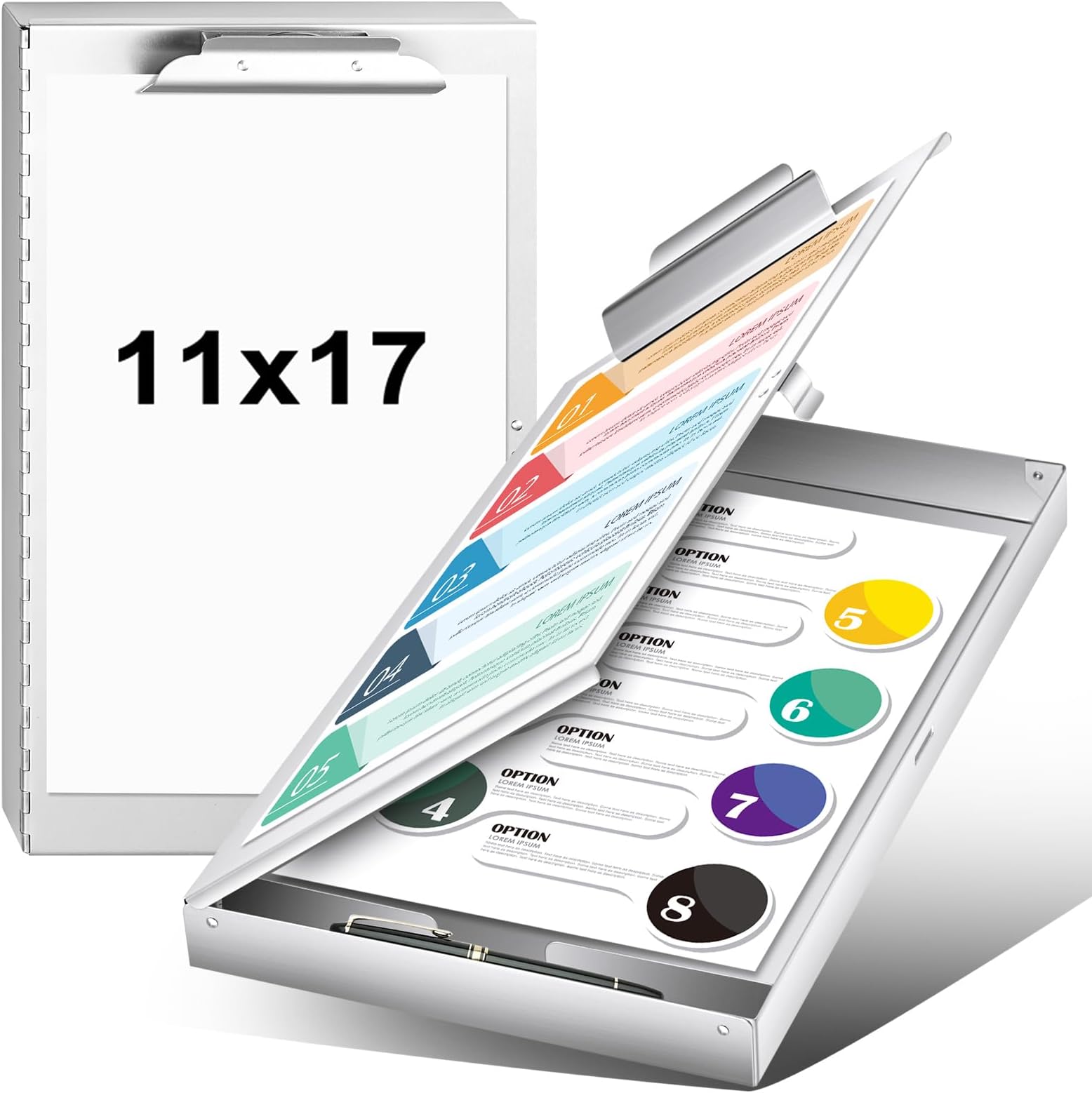 Amazon com : Chivertion 1 Pcs Aluminum 11 #39 #39 x 17 #39 #39 Clipboard with Amazon com : Chivertion 1 Pcs Aluminum 11 #39 #39 x 17 #39 #39 Clipboard with