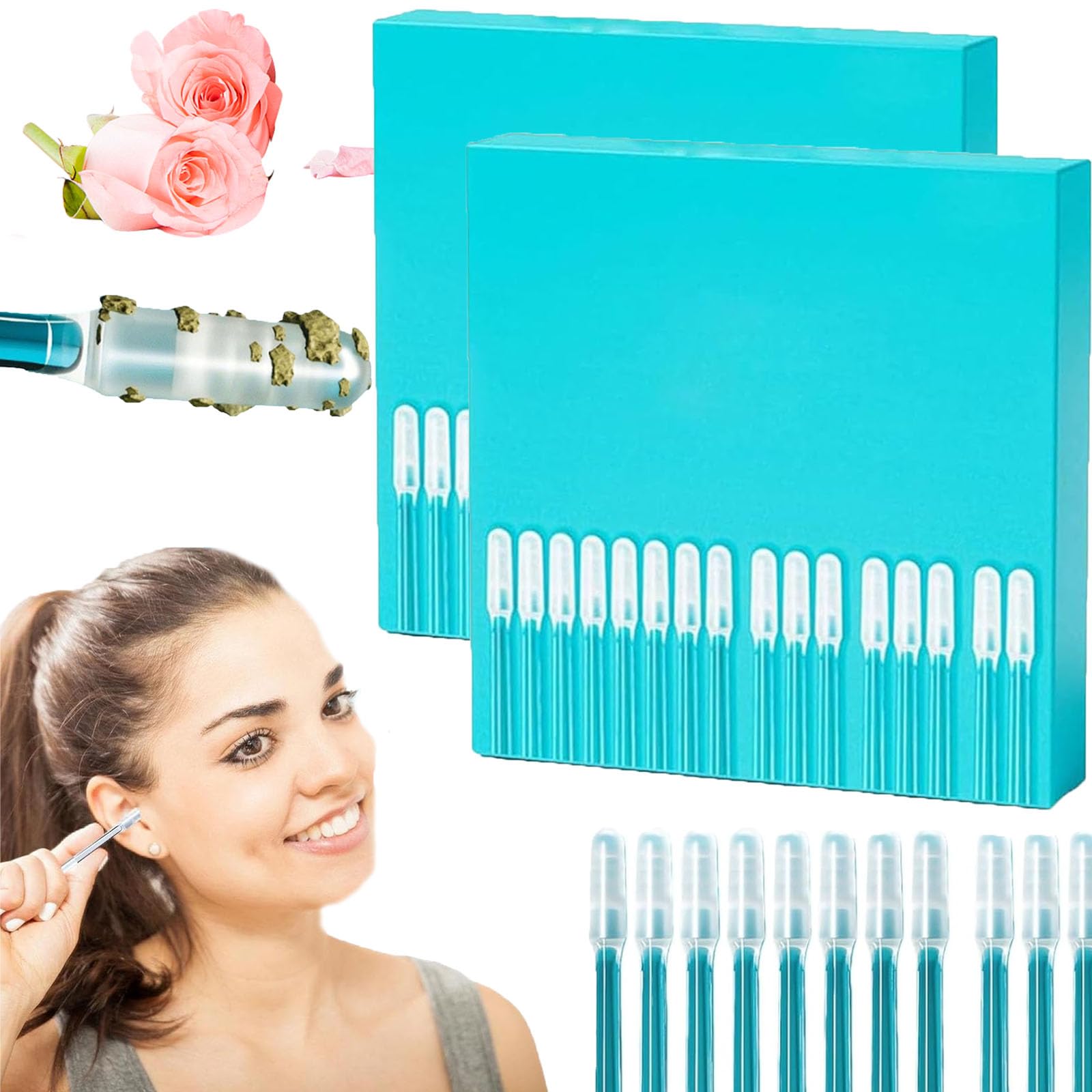 Sticky Ear Cleaners for Adults Gentle Ear Cleaning Sticky Stick Sticky Ear Cleaning Stick Gentle Visible Ear Care