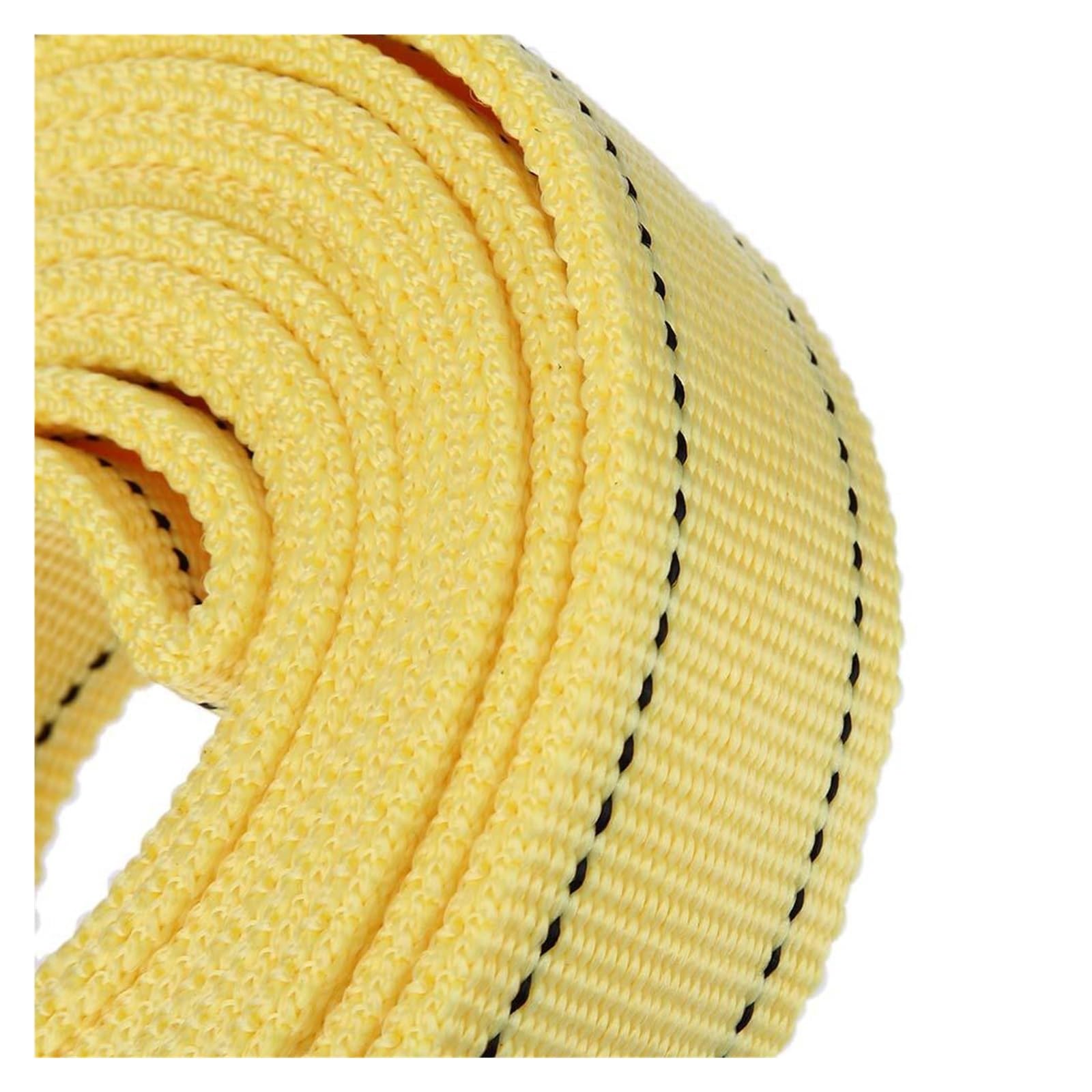 Cuerda de Remolque 4M Heavy Duty 5 Ton Car Tow Cable Towing Pull Rope Correa Ganchos Van Road Recovery para Remolque de recuperación (Color : 4m 5T)