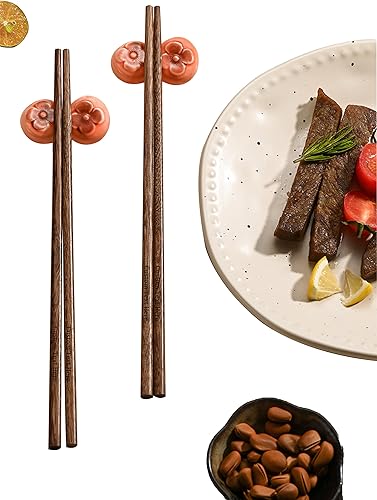 Personalización y palillos grabados reutilizables a granel, adecuados para palillos principiantes, regalos de fiesta familiar, regalos de Navidad