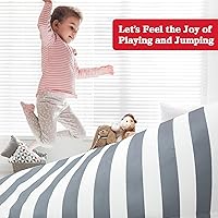 Vista 92 de Jorbest Almacenamiento de puf de animales de peluche, bonita construcción para niños y adultos, fundas de terciopelo de lujo para puf solo sin