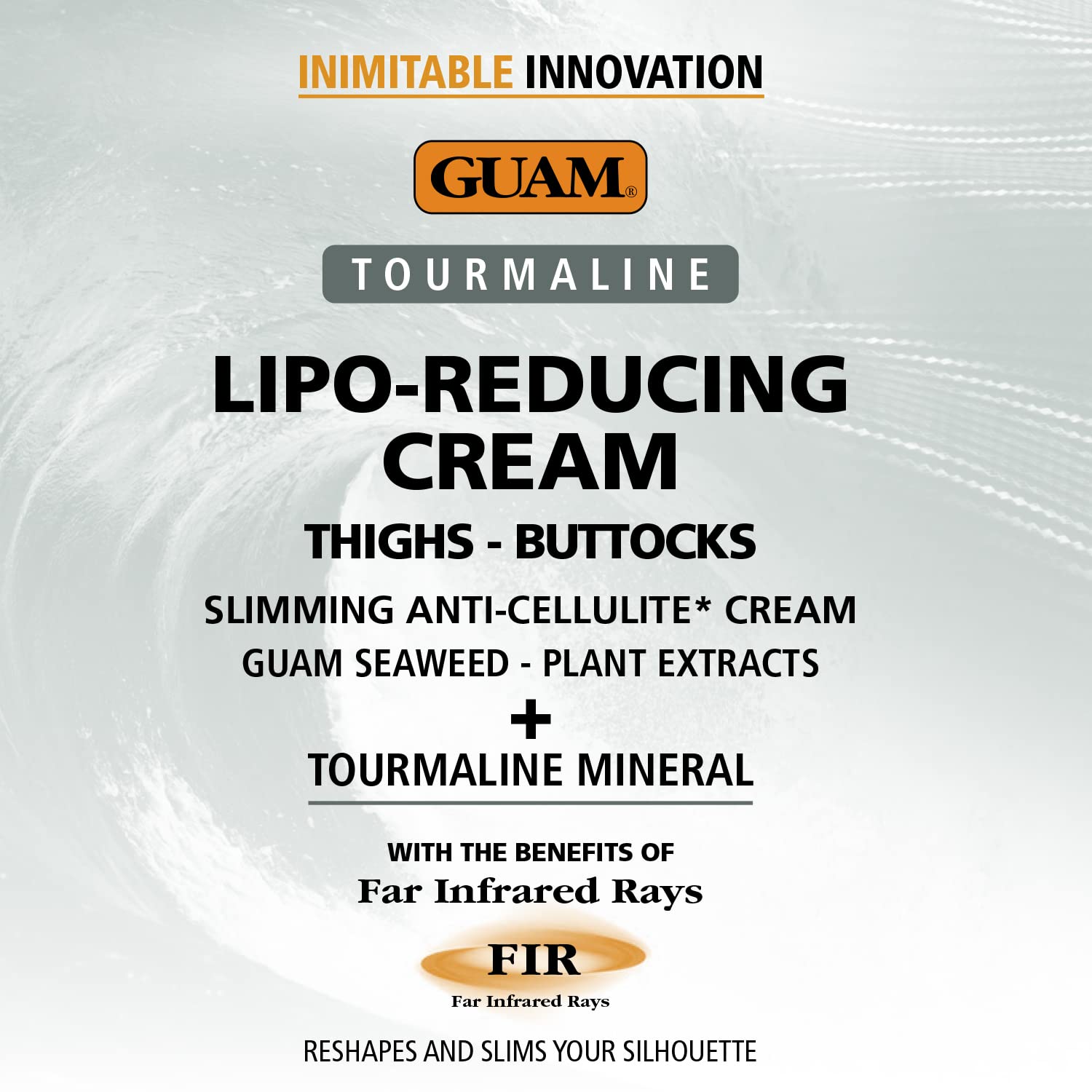 Guam Crema Liporiducente per Cosce e Glutei Alla Tormalina Minerale, 200Ml