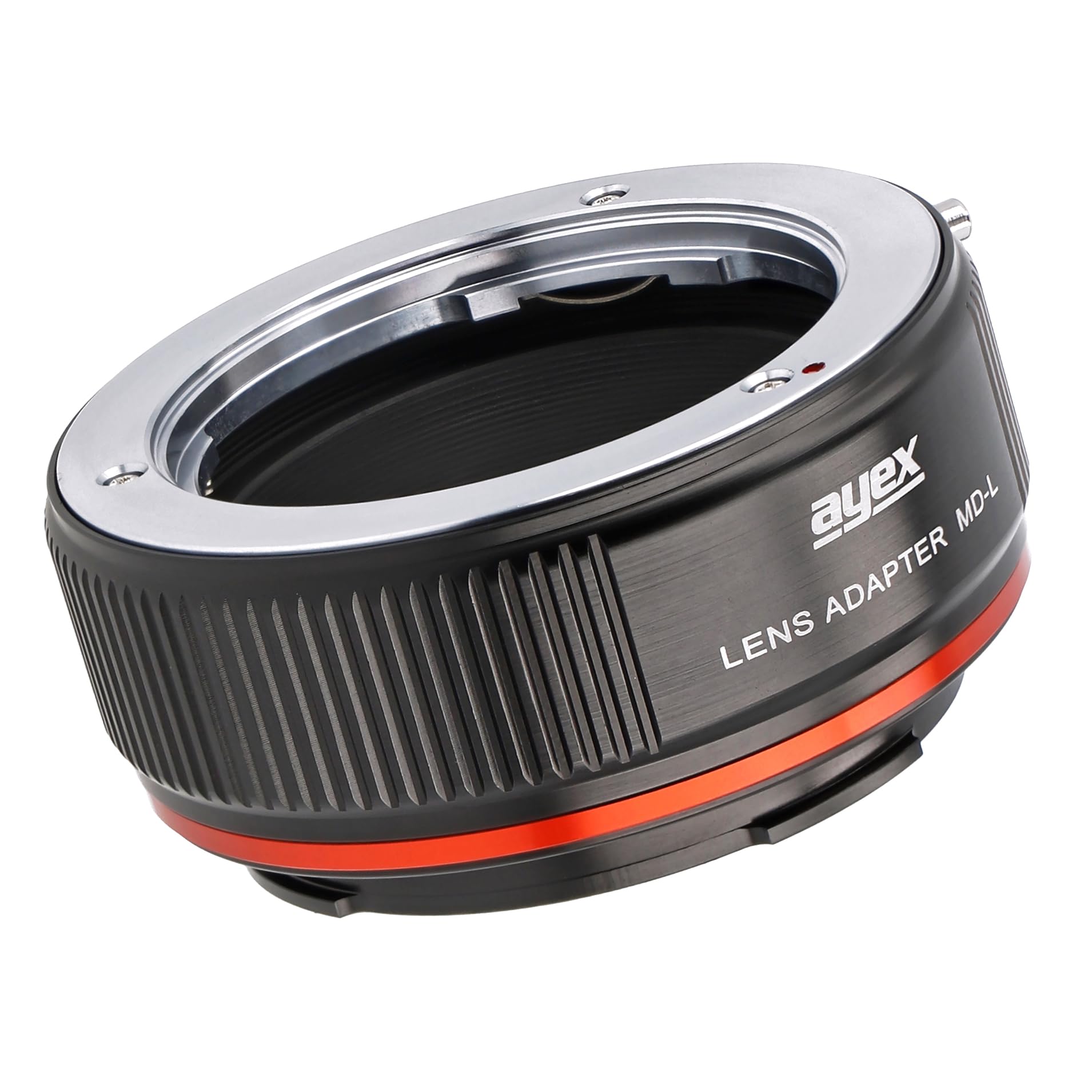 ayex Adaptateur d'objectif compatible avec les objectifs MD/SR compatible avec les appareils photo Panasonic L-Mount MD-L