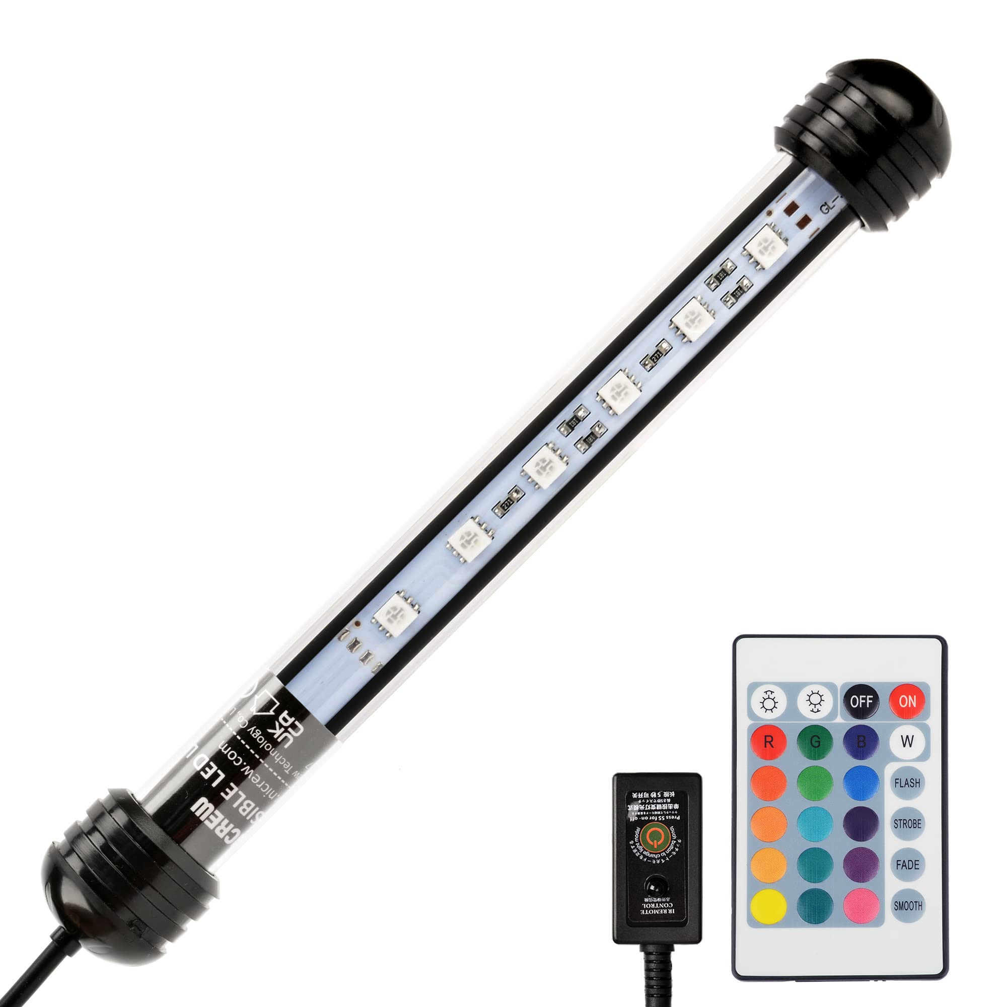 Buy NICREW Submersible Aquarium Light, Underwater RGB Multicolor LED