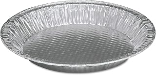 HFA 30535 Baking Pie Pan (Set of 200) - Dimensions: Top out: 9 5/8" - Top in: 8 3/4" - Bottom - 7"