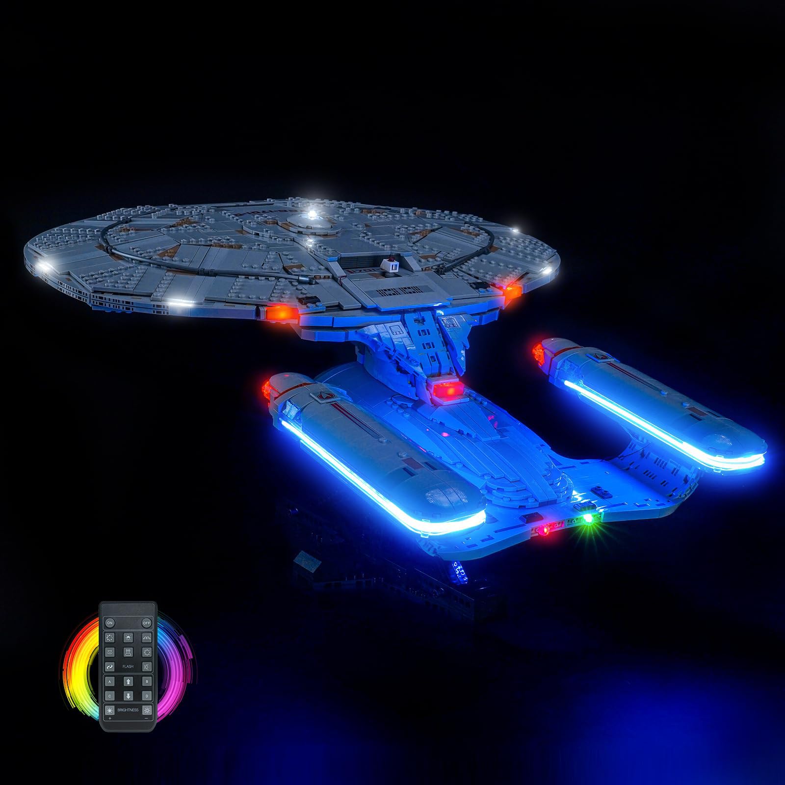 LED Lighting Kit for Lego 10356 Star Trek: U.S.S. Enterprise NCC