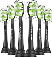 Vista 1 de Aoremon - Cabezales de repuesto para cepillo de dientes para Philips Sonicare DiamondClean Serie 2/3 EasyClean ProtectiveClean FlexCare Negro