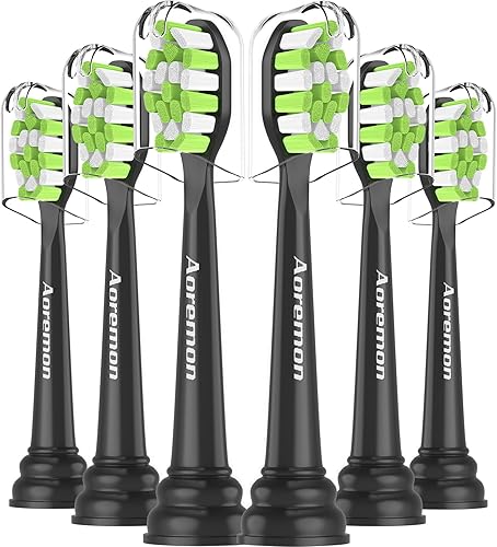 Miniatura 15 de Aoremon Cabezales de repuesto para cabezales de cepillo de dientes Philips Sonicare, compatibles con Phillips Sonicare W HX6062/65 y todos