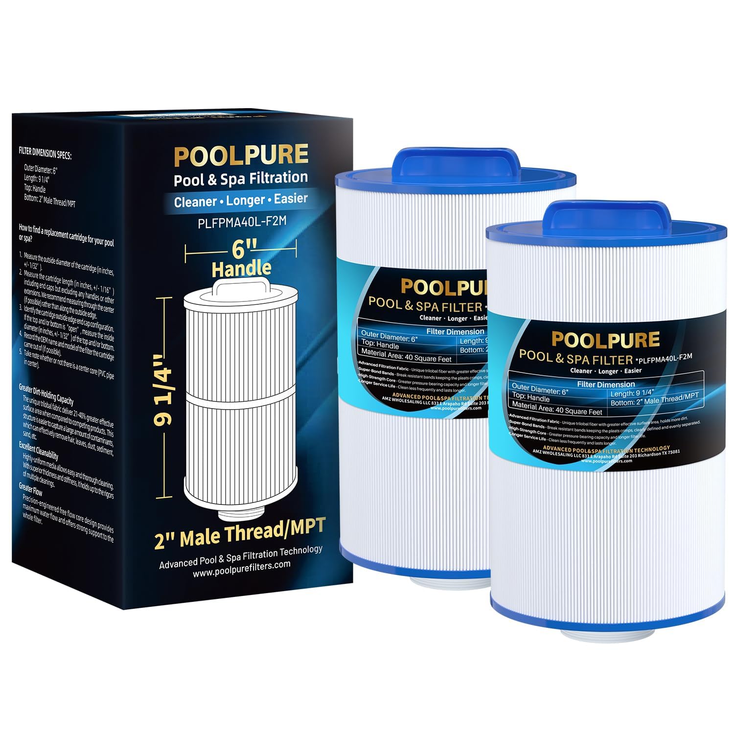 amatora spa mask レフィル Amazon.com : POOLPURE Replacement Spa Filter for PMA40L-F2M
