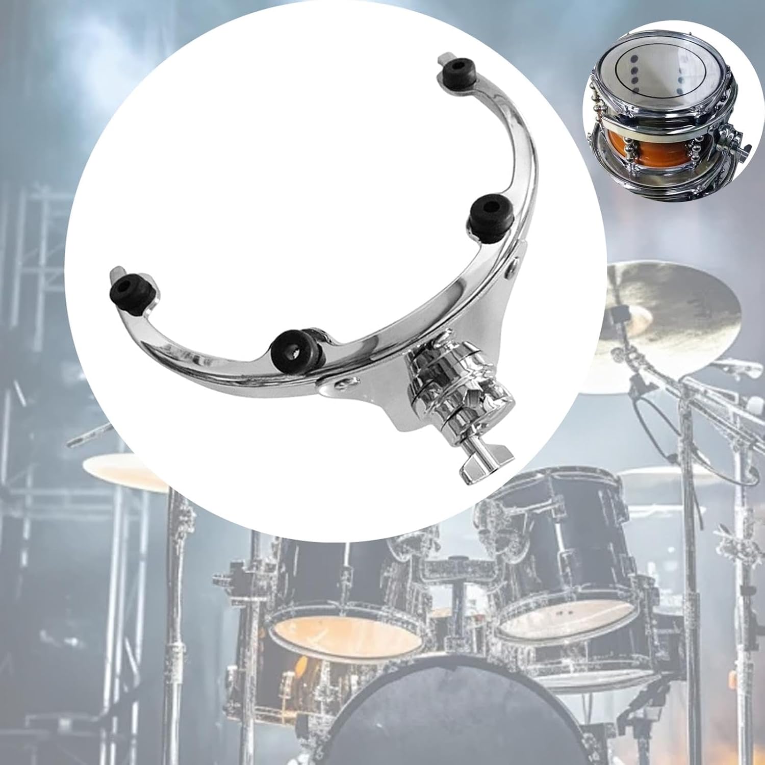 Drum Suspension Bracket Holder Replacement Suspension Mount Hardware Holder Hanger for Drummers Drum Accessory