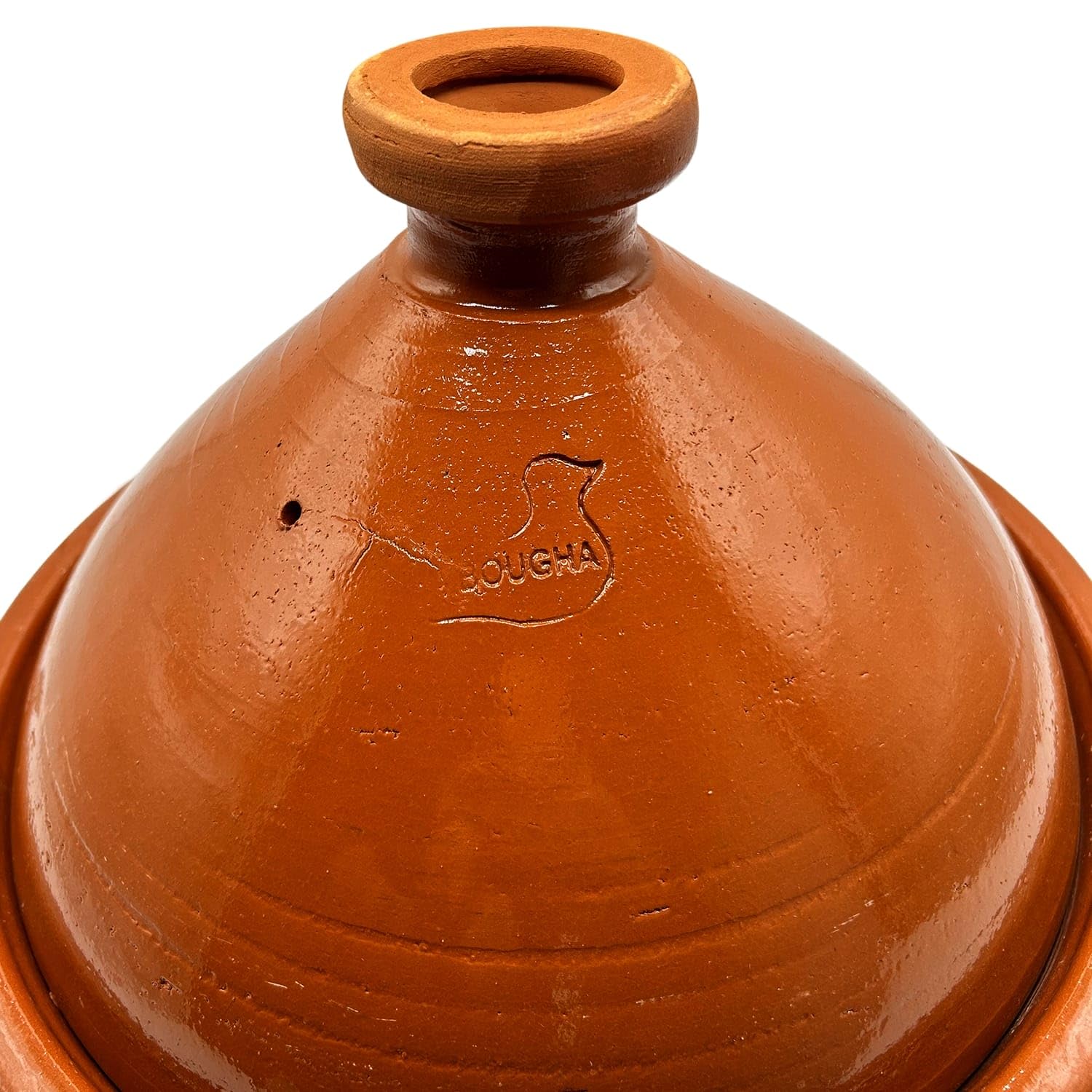 Tajine XL 35 cm in Terracotta Dipinta a Mano – Pentola Tradizionale Marocchina/Tunisina + Ebook Gratuito 1404251131
