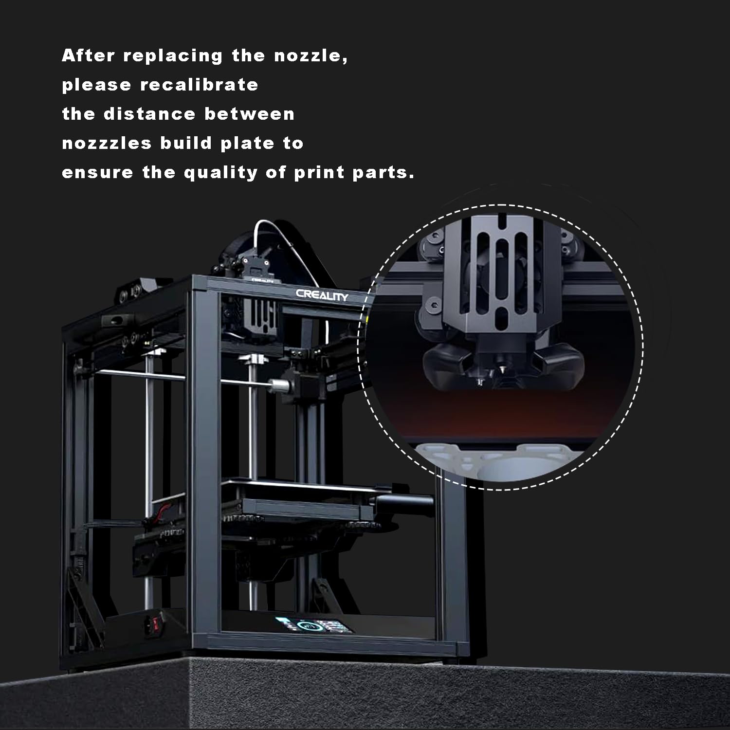Creality Buses Ender 3 V3 SE 12 pièces haute vitesse M6 0,4 mm buses en laiton à extrémité chaude à filament d'origine haute température résistantes à l'usure pour imprimante 3D Ender 5 S1, Ender 7