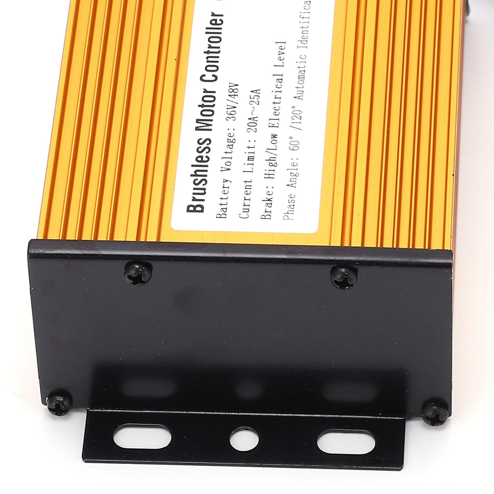 Acouto Controlador de Motor sin Escobillas para Bicicleta Eléctrica, 9 Tubos, 3 Modos, Controlador de Velocidad para Scooter Eléctrico, 48 V-72 V, Escalada Baja, Elimina el Ruido Estable del Motor