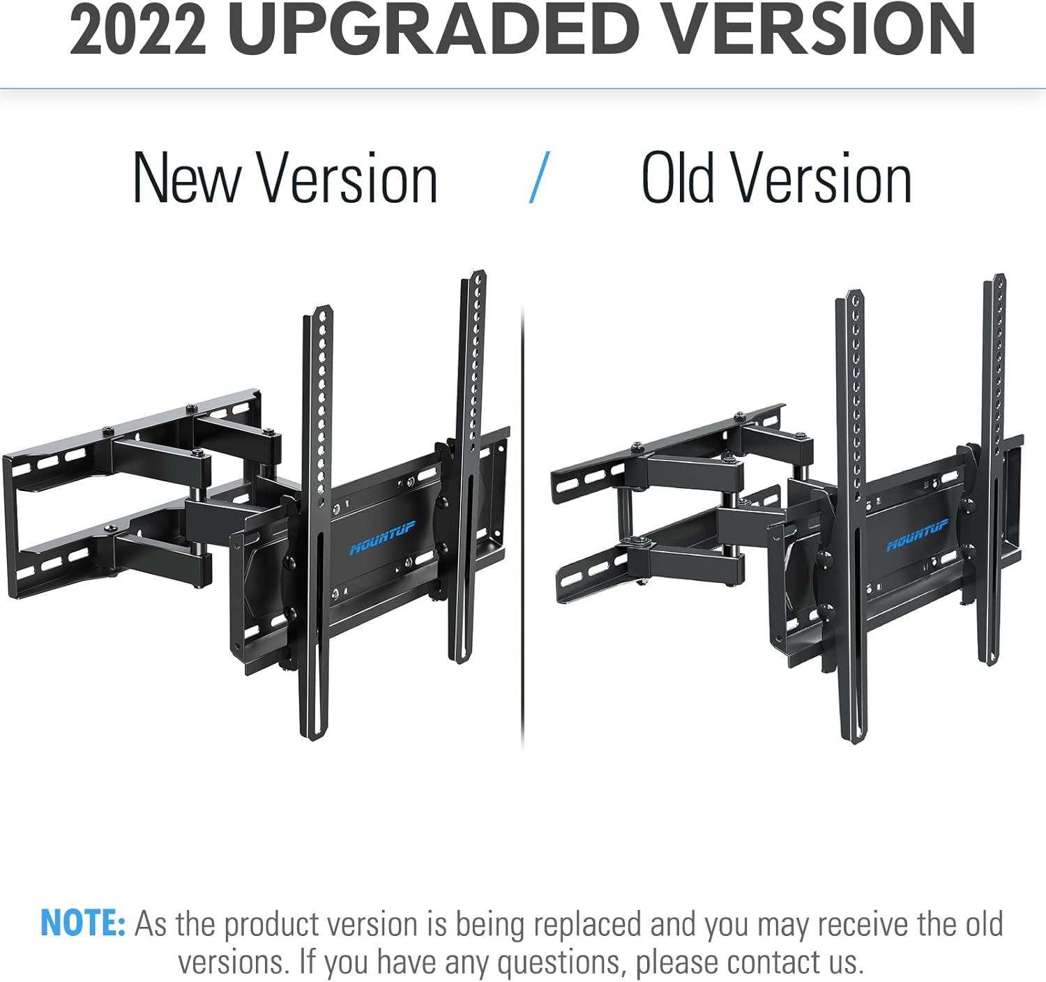 Holiday Deals 🛒 MOUNTUP TV Wall Mounts - Full Motion TV Wall Mount for Most 26-65 Inch Flat Screens and Curved TVs up to 88 LBS, Wall Mount TV Bracket with Dual Swivel Articulating Arms, Max VESA 400x400mm MU0010 Flash Sale MOUNTUP TV Wall Mounts - Full Motion TV Wall Mount for Most 26-65 Inch Flat Screens and Curved TVs up to 88 LBS, Wall Mount TV Bracket with Dual Swivel Articulating Arms, Max VESA 400x400mm MU0010