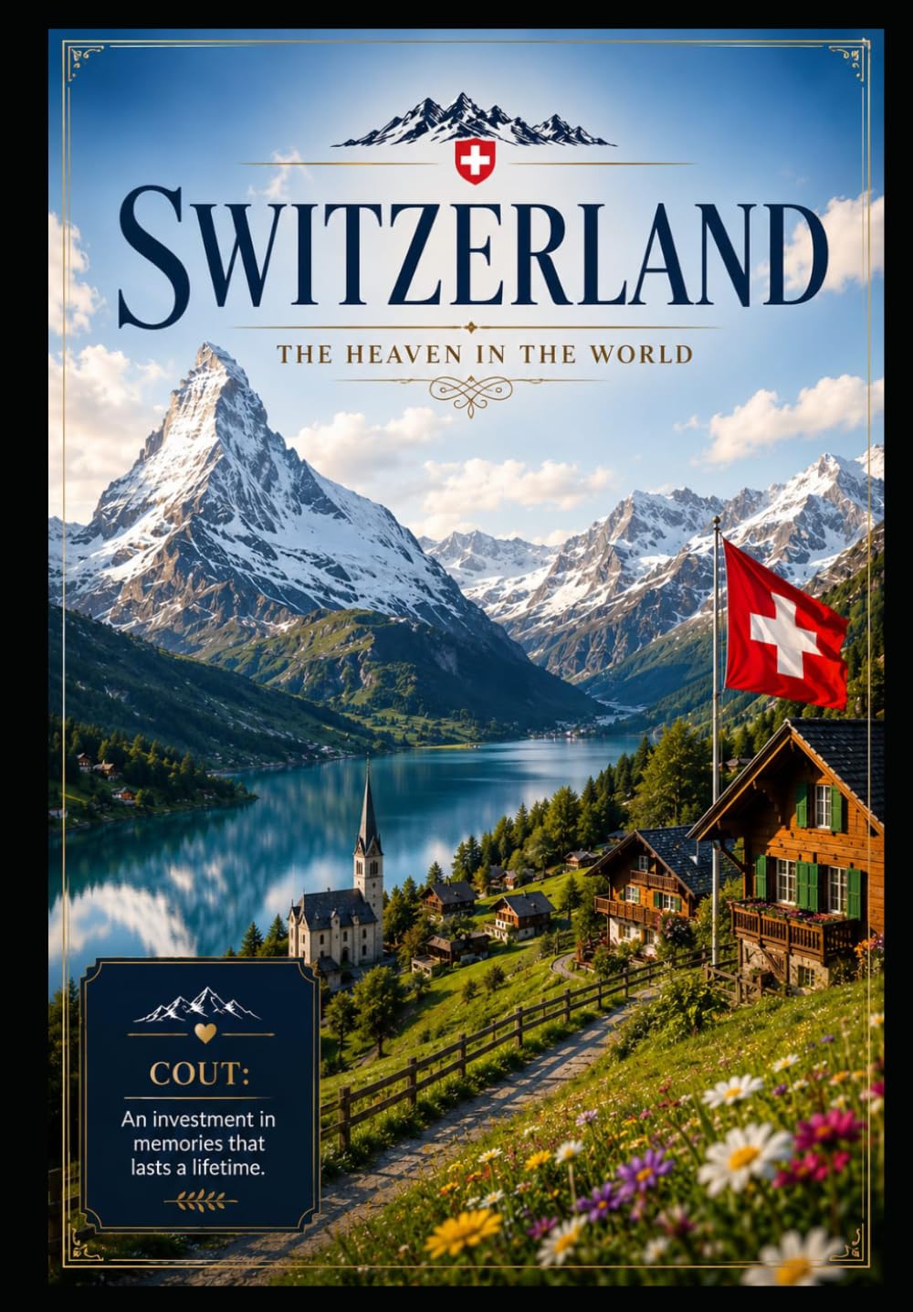 Switzerland: The Heaven in the World: A Journey Through the Alps, Lakes, Hidden Treasures, Culture, and Timeless Beauty of Switzerland