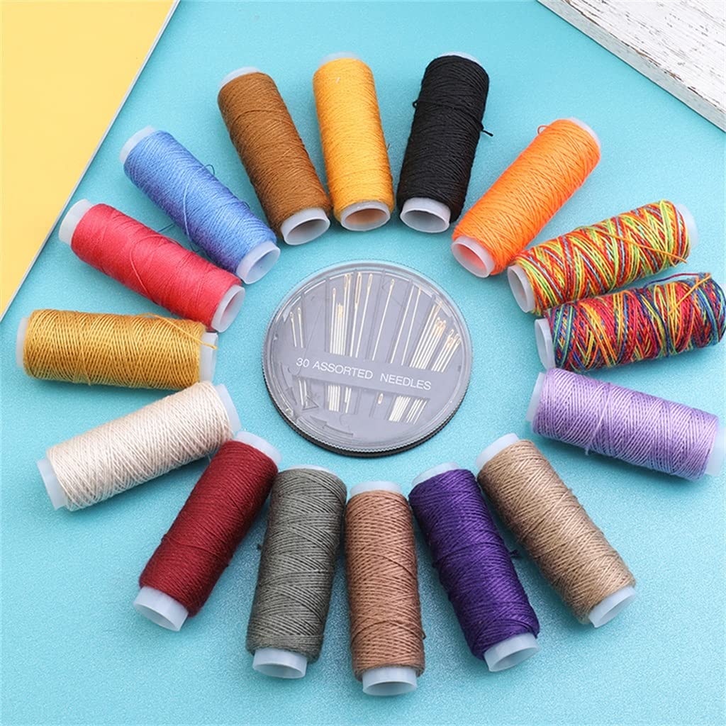 Kit de Costura DIY, Caja multifunción, Acolchado a Mano, Costura, Bordado, Hilo, Accesorios, Kits