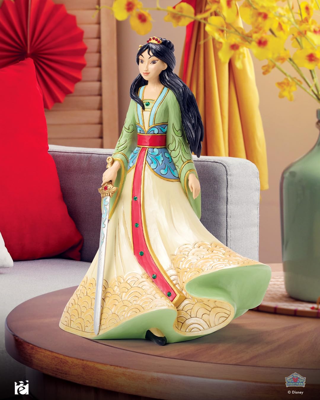 Disney Traditions Mulan Deluxe Figurina