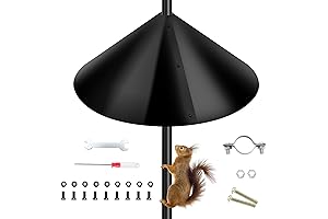Squirrel Proof Baffle: Secure Your Bird Feeder from Pesky Squirrels