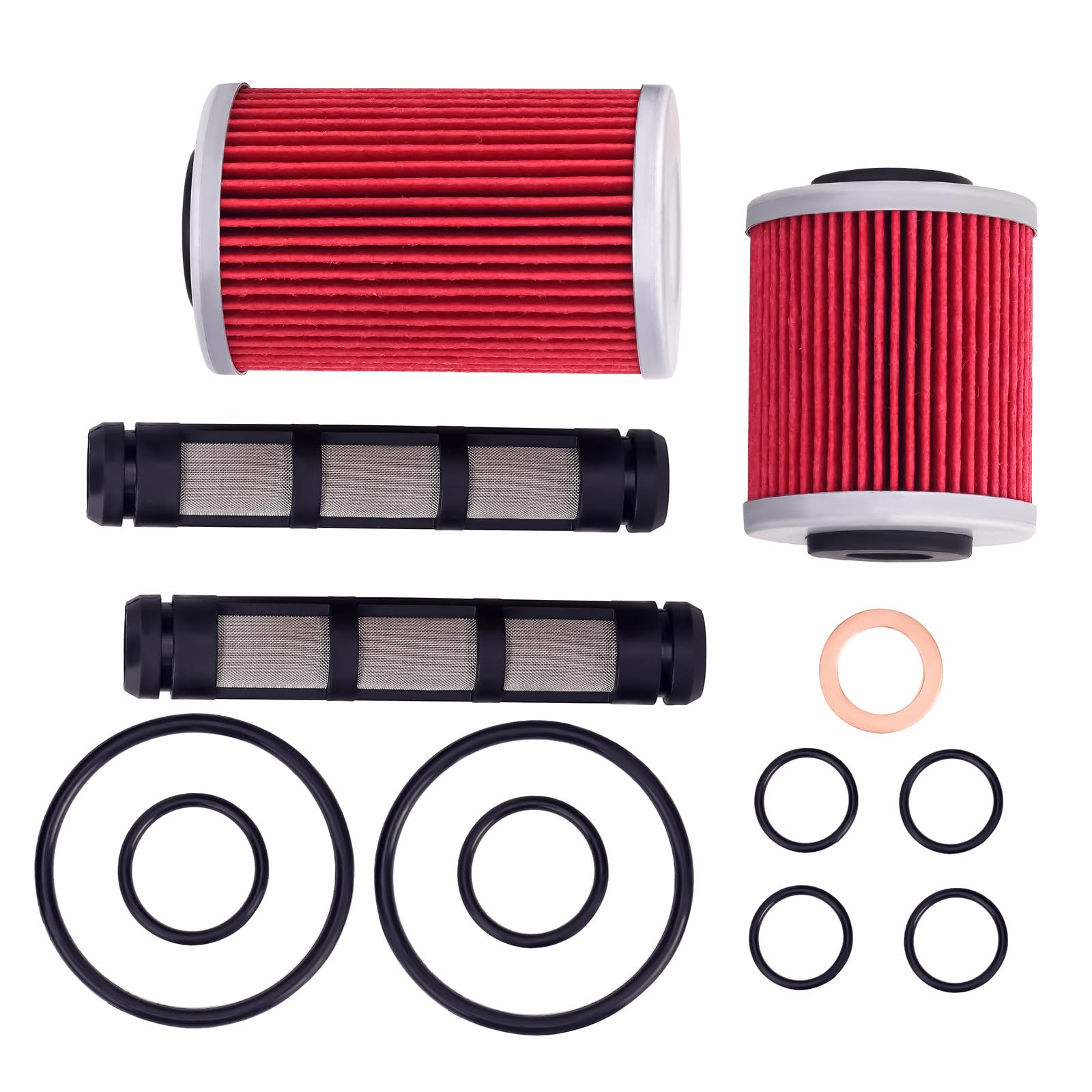 AHL Ölfilter-Reparatursets sind 75038046110 kompatibel mit 690 Enduro R/SMC R 2012-2023/701 Enduro 2016-2023/701 Supermoto 2016-2023/SVARTPILEN 701 2019 2020 2022/VITPILEN 701 2018 2019 2020 2022