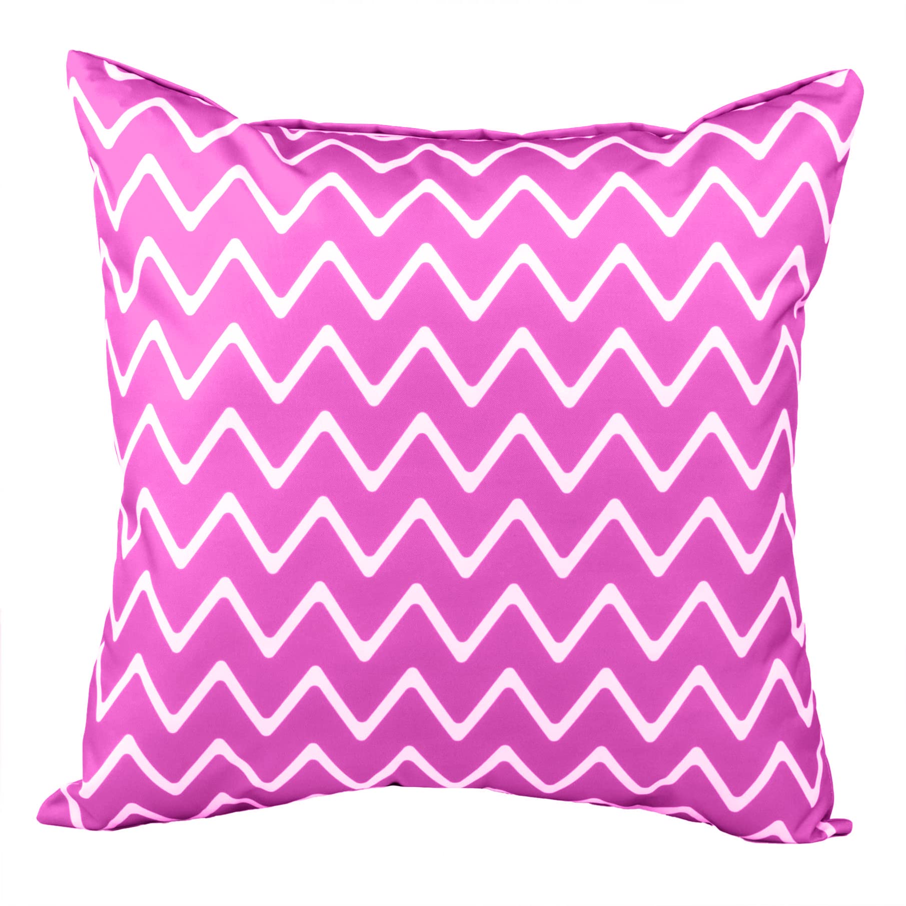 Gardenista Outdoor Decorative Scatter Cushion | Water Resistant Indoor Garden Printed Cushions | Soft & Comfy Hollowfibre Filled Patio Furniture Pillow | Durable and Easy to Clean (Pink, 60x60cm)