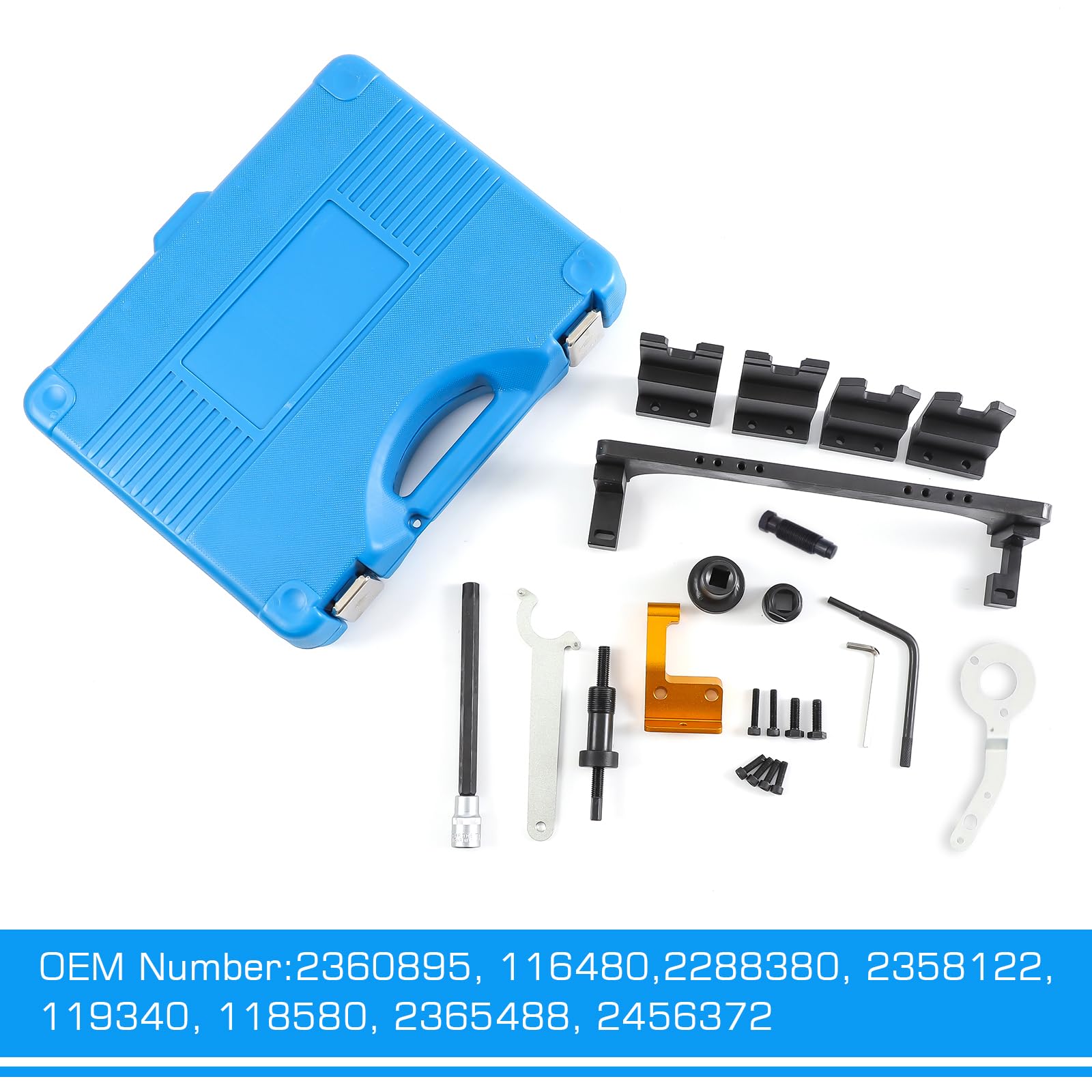 Kit Messa in Fase Motore, Attrezzi per Bloccaggio di Allineamento Albero a camme Compatibile con B-M-W e per Mini Hatch B38 B46 B48 B58 116i Motori Diesel, Strumento di Allineamento Dell'albero