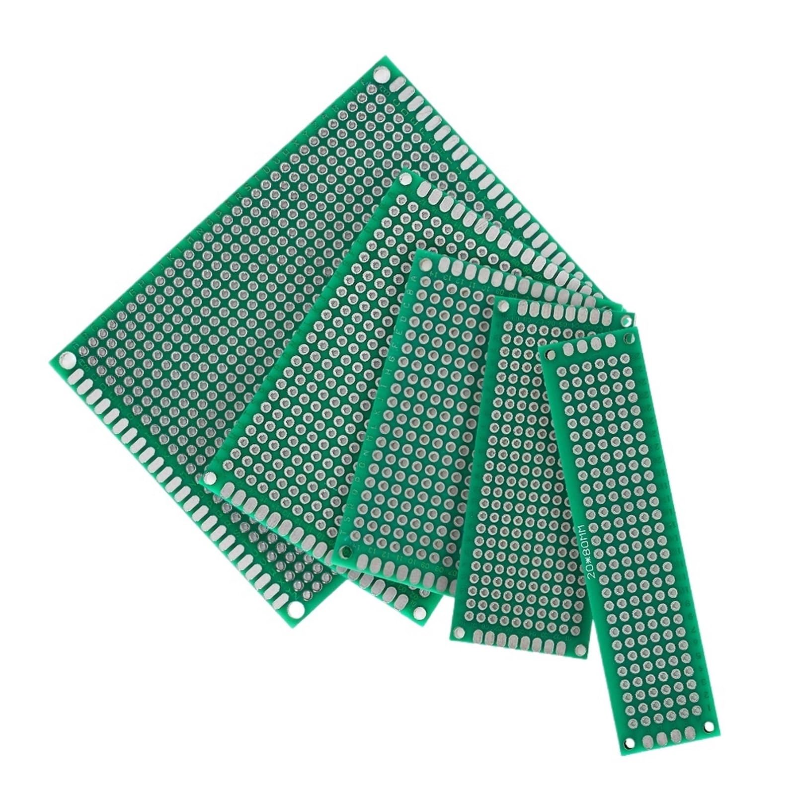 BMTTULKI 31pcs Double-Sided PCB Circuit Board Kits 2x8 3x7 4x6 5x7 7x9cm, Provide The Foundation for Electronic DIY Prototype Board