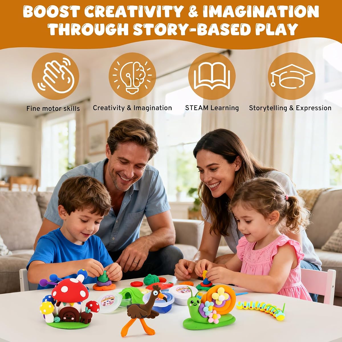 ALEX Toys Color My Clay Clay Craft Kit view 3