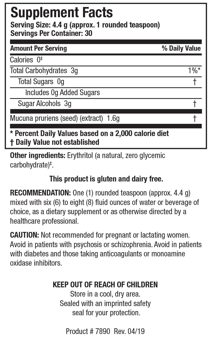 BIOTICS RESEARCH DopaTropic Powder, Dopamine Mucuna pruriens, 5Oz — Amazon image 4