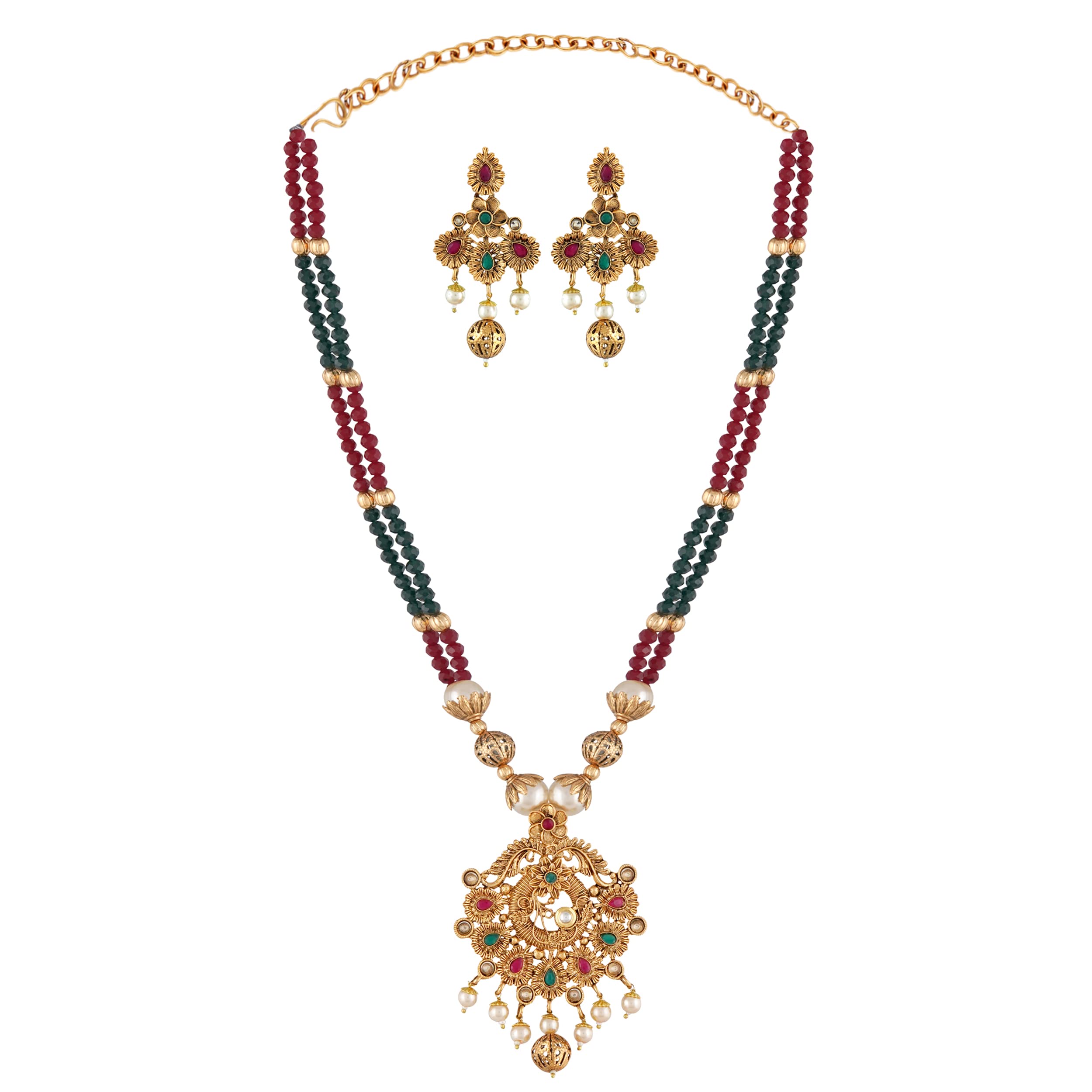 See full amazon price history chart for Mansiyaorange Antique Matt Gold Multi Color Pearls South Indian Temple Theme Long Rani Haar Necklace Imitation/Jewelery/Jualry/Jwellry/Jewellery Set For Women Mansiyaorange Antique Matt Gold Multi Color Pearls South Indian Temple Theme Long Rani Haar Necklace Imitation/Jewelery/Jualry/Jwellry/Jewellery Set For Women (B0BW9KHSXM) Amazon Price History, Amazon Price Tracker