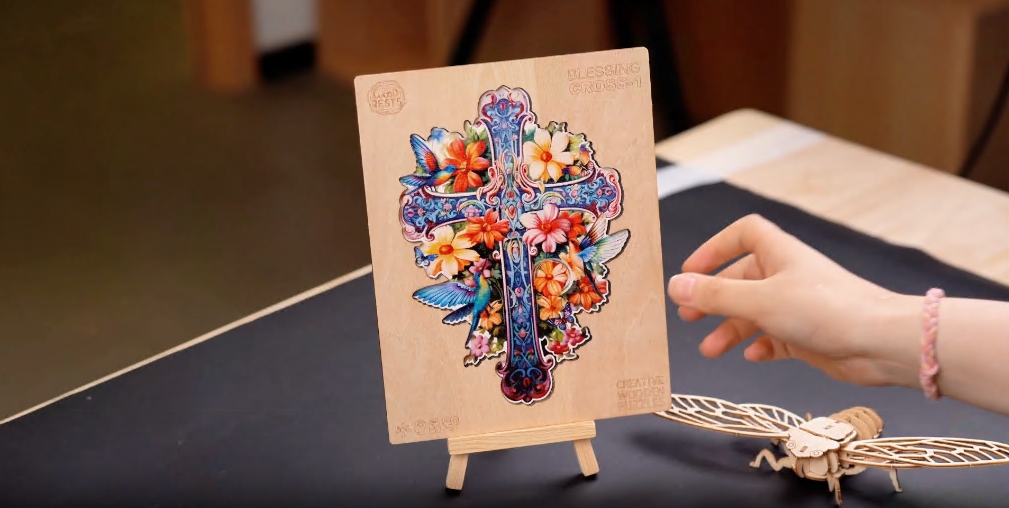 Amazon.com: Wooden Puzzles for Adults - Blessing Cross Wooden