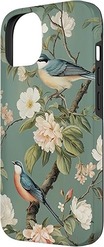 Miniatura 5 de Funda para iPhone SE (2020)  7  8 Chinoiserie birds in green