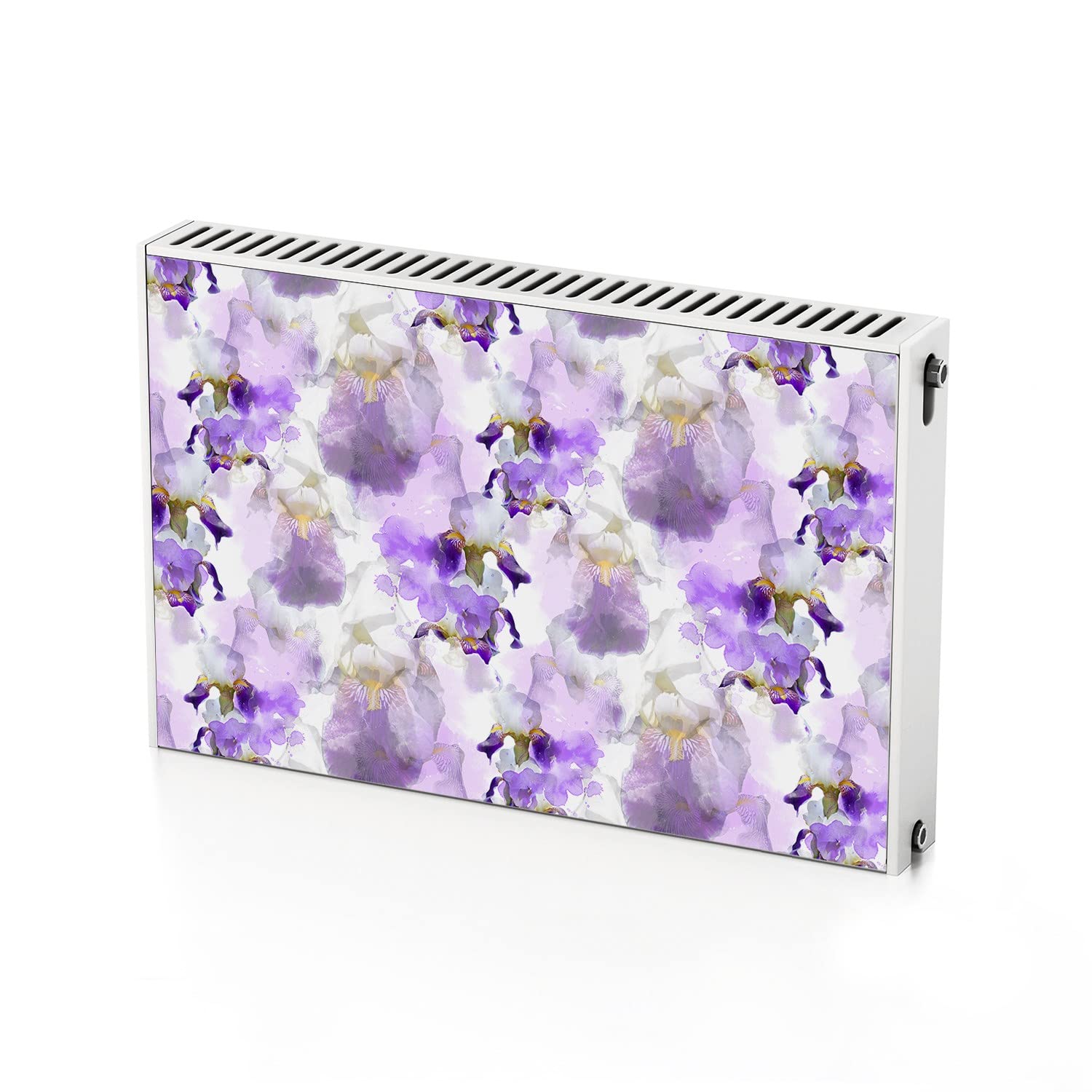 Tapis magnétique de radiateur fleurs 90x60 cm amovible