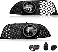 Vista 20 de Luces antiniebla LED y DRL para compatibles con Dodge Dakota 1997 1998 1999 2000/Dodge Durango 1998-2000, un par de luces antiniebla delanteras