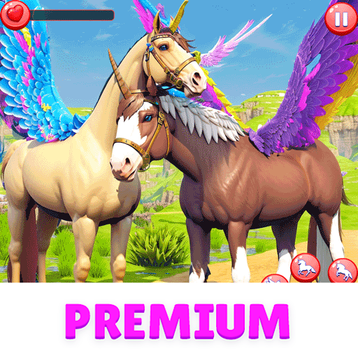 Wild Unicorn Horse Family Simulator - PREMIUM