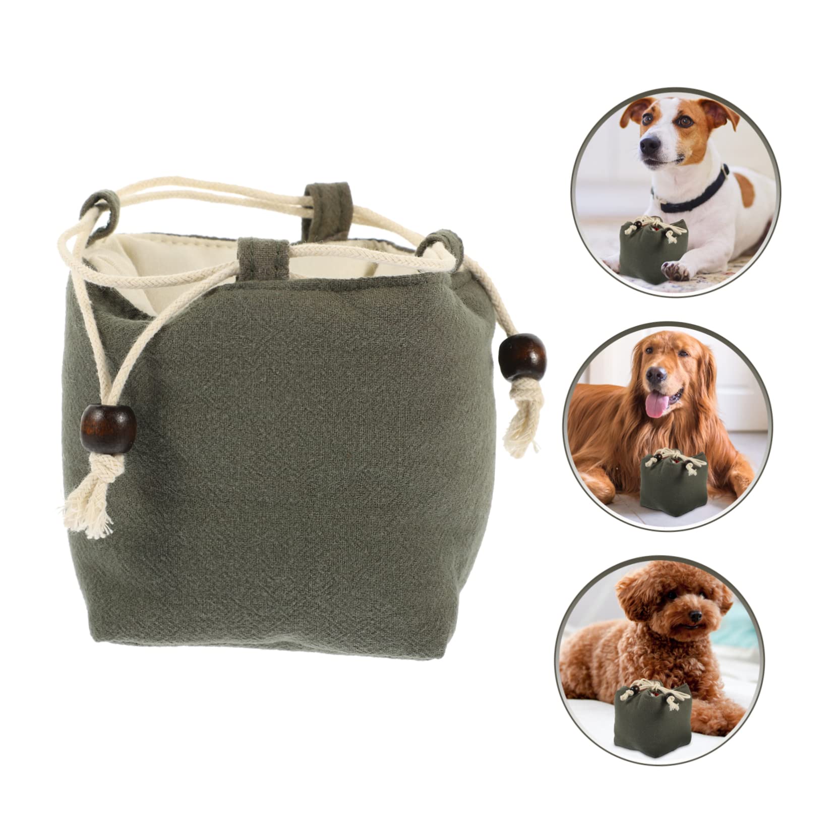 Sosoport 5stücke Hundetraining Leckerlitasche Tragbare Snacktasche Für Hunde Leicht Langlebig Für Training Reisen Für Hunde Und Katzen Futterbeutel Mit Karabiner