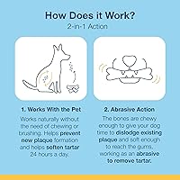 Vista 8 de ProDen PlaqueOff Sistema de Cuidado Dental Huesos para Perros - Vegetal 17 oz