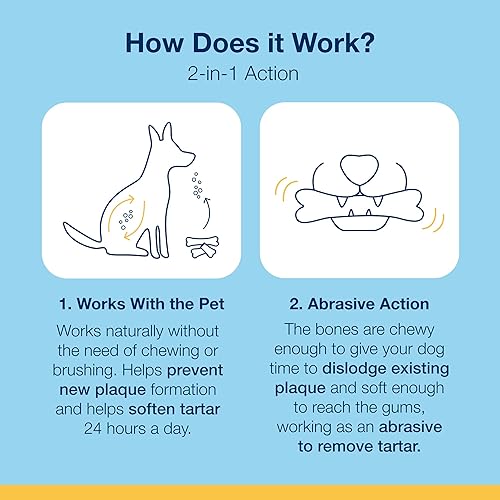 Miniatura 8 de ProDen PlaqueOff System Dental Care Bones for Dogs - Vegetal 17 oz